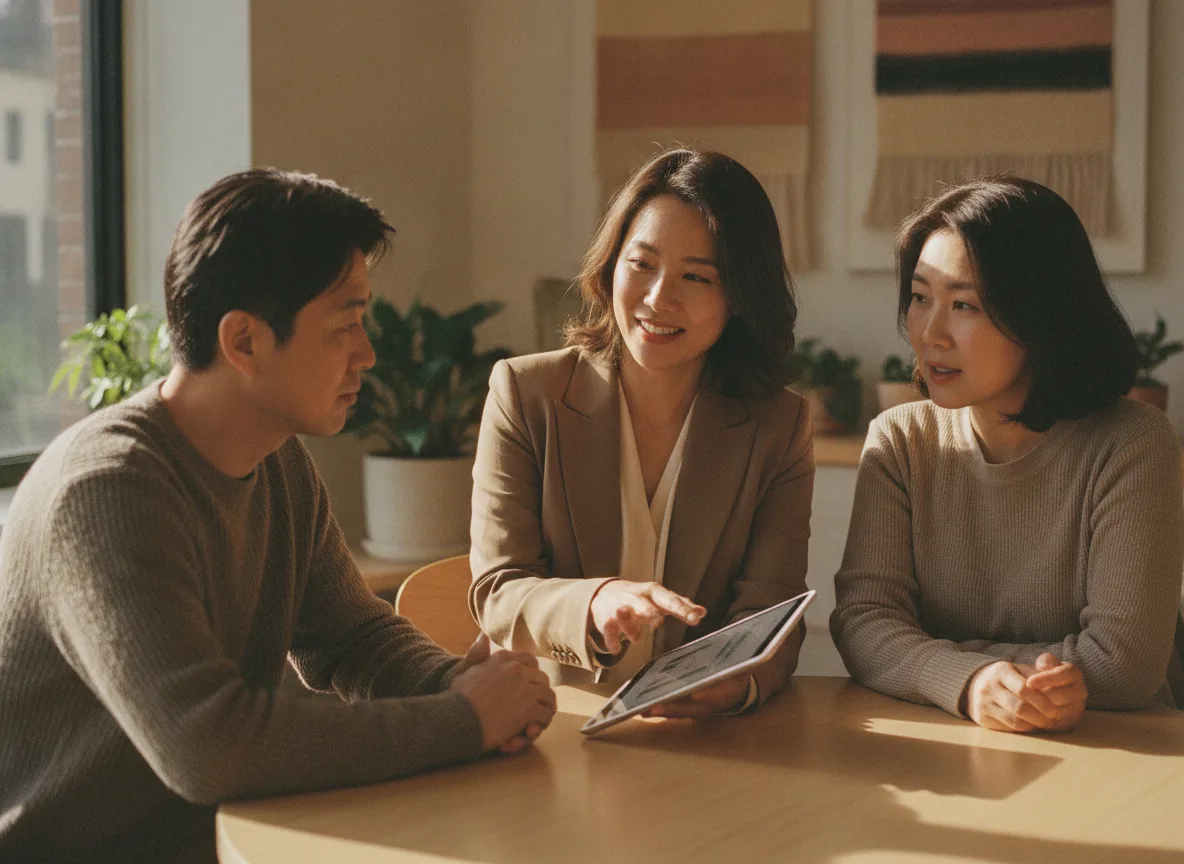 CAA Financial 사무실에서 이중 언어 상담